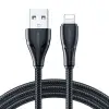S-UL012A11 2.4A USB A-LIGHTNING 1.2M-BLACK