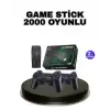 Kablosuz 4K Retro Atari Game Stick – 2 Kollu, 20000 Hazır Oyun