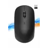 Kablosuz Bağlantı Yüksek Hassasiyetli Kablosuz Wireless Siyah Mouse