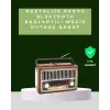 Kablosuz Bluetooth Hoparlör ve FM Radyo