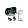 Kablosuz Bluetooth Kulaklık Çift Telefon Destekli Powerbankli Dijital Göstergeli
