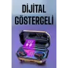 Kablosuz Bluetooth Kulaklık Dijital Göstergeli Uzun Pil Ömrü