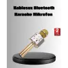 Kablosuz Karaoke Mikrofon USB AUX Destekli Parti ve Eğlence İçin