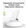 Kablosuz MagSafe Powerbank – iPhone Uyumlu, 10000 mAh, Isı Dağılımlı