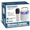 Kablosuz Mikrofonlu ve Işıklı Hoparlör