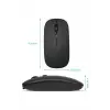 Kablosuz Mouse Fare Şarjlı Bluetooth Wireless Çift Modlu Sessiz