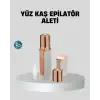 Kadınlar İçin Yüz ve Kaş Epilatörü – Hassas Cilt Dostu, Pil ile Çalışan, Taşınabilir ve Şık Tasarım