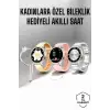 Kadınlara Özel Bileklik Hediyeli Amoled Ekran Akıllı Saat