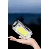 Kafa Lambası El Fenerli Kamp Lambası USB Şarjlı Esnek Lamba