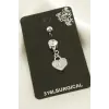 Kalp Çelik Piercing 1 Adet