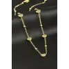 Kalp Lüks Çelik Kolye