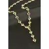 Kalp Zirkon Taşlı Y Kolye