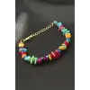 Karışık Kırık Doğaltaş Bileklik