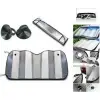 Katlanabilir Araç Ön Cam Güneşlik Isı ve Işık Önleyici Honda Civic Peugeot 3008 Volkswagen Passat Nissan Qashqai