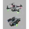 Katlanabilir Drone 1080p Kamera 0-100m Uçuş Mesafeli