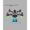 Katlanabilir Drone 1080p Kamera 0-100m Uçuş Mesafeli