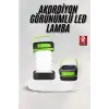 Katlanabilir Kamp Lambası Akordiyon Lamba Şarjlı 3 Kademeli Solar