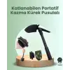 Katlanabilir Kazma ve Kürek Seti – Sağlam Alaşımlı Çelik Gövde