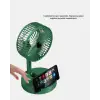 Katlanabilir Şarjlı Mini Fan 3 Kademeli Hız Ayarlı Taşınabilir