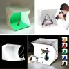 Katlanır Işıklı Fotoğraf Stüdyosu 40x40 Cm 6 Renk Fonlu Ürün Çekimi İçin Uygun Fotoğraf Çekim Kutusu