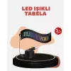 Kayan Yazı Destekli Rgb Led Reklam Paneli Usb İle Kolay Kurulumlu