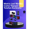 Kayan Yazılı RGB LED Tabela USB Bağlantılı Esnek ve Hafif Işıklı Ekran Paneli