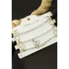 Kelebek Zincir Bileklik 3 Adet