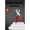 Kemer Delme Pensesi- Kemer Delik Açma Zımbası Paslanmaz Çelik