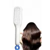 Kendi Kendini Temizleyen Otomatik Tuşlu Saç Tarağı Dolaşık Açıcı Masaj Fırçası Silikon Fırça