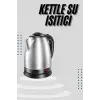Kettle C F Tipi 220-240v Paslanmaz Çelik Elektrik Kablolu Otomatik Kapanma
