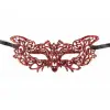 Kırmızı Dantel Masquerade Maskesi 9 No