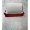 Kırmızı Peçete Askısı Mutfak Duvar Tipi Peçetelik Organizer