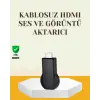 Kompakt HDMI Kablosuz Dongle – 1080p Görüntü ve Plug‑and‑Play Kurulum