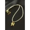 Köpek Kristal Kolye