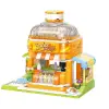KP28017 Keeppley Kitten Juice Shop Blok Seti 315 Parça -Vagonlife