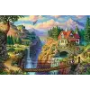 KS Puzzle 500 Parça House On The Cliff