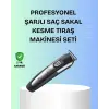 Kuaför Tipi Şarjlı Saç ve Sakal Kesme Makinesi Güçlü Motorlu