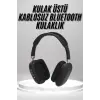 Kulak Üstü Kablosuz Bluetooth Kulaklık Yumuşak Süngerli SD Kart Girişli