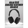Kulak Üstü Kablosuz Bluetooth Kulaklık Yumuşak Süngerli SD Kart Girişli