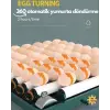 130 Yumurtalık Tam Otomatik Kuluçka Makinesi Wi-fi Kamera Hediyeli Yedek Motorlu Profesyonel Tavuk Kaz Ördek Bıldırcın Güvercin Süs Kuşu İçin İdeal