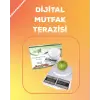 LCD Ekranlı Yüksek Hassasiyetli Dijital Mutfak Terazisi