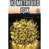 Led Işık 10 Metre Gün Işığı Parlak ve Doğal Ağaç Süsleme