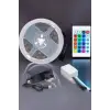Led Işık 5 Metre Şerit Led RGB Işıklı