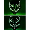 LED Işıklı Yeşil Maske