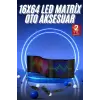 LED Matrix Panel RGB Ekran Kumandalı  Araç Camına Uygun
