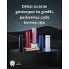LED Sıcaklık Ölçerli 250 ml Yalıtımlı Termos Şişe