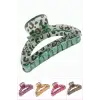 Leopar Desenli Oval Mandal Toka 8 cm