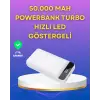 Lightning ve Type-C Girişli 50000mAh Powerbank