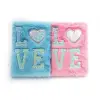LOVE Tasarımlı Peluş Hatıra Defteri