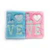 LOVE Tasarımlı Peluş Hatıra Defteri